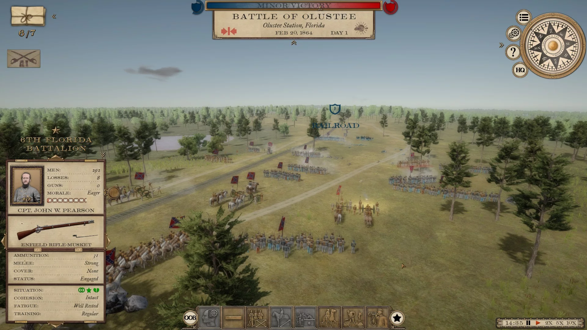 Изображение игры: Grand Tactician: The Civil War (1861-1865)