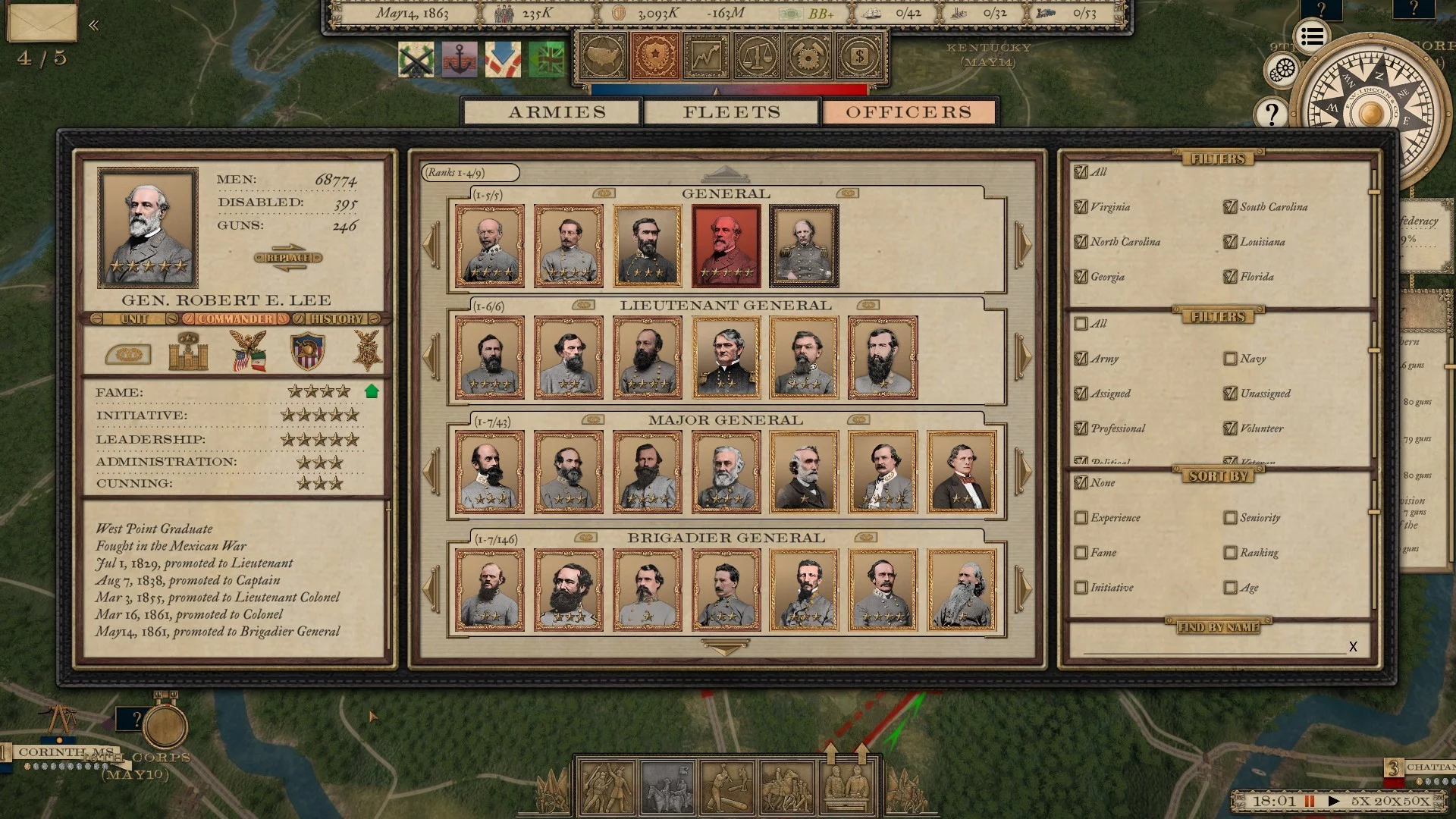 Изображение игры: Grand Tactician: The Civil War (1861-1865)