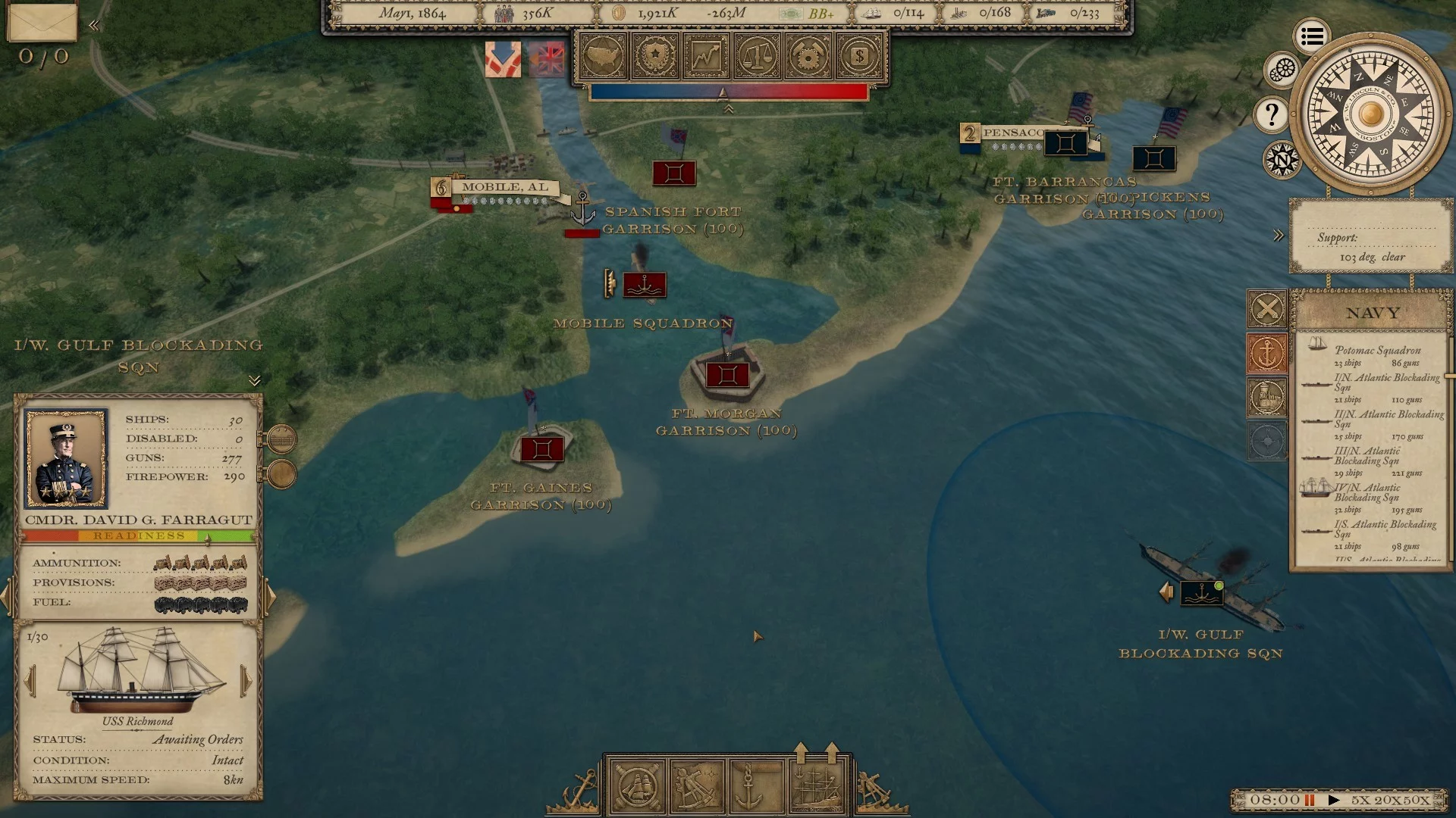 Изображение игры: Grand Tactician: The Civil War (1861-1865)