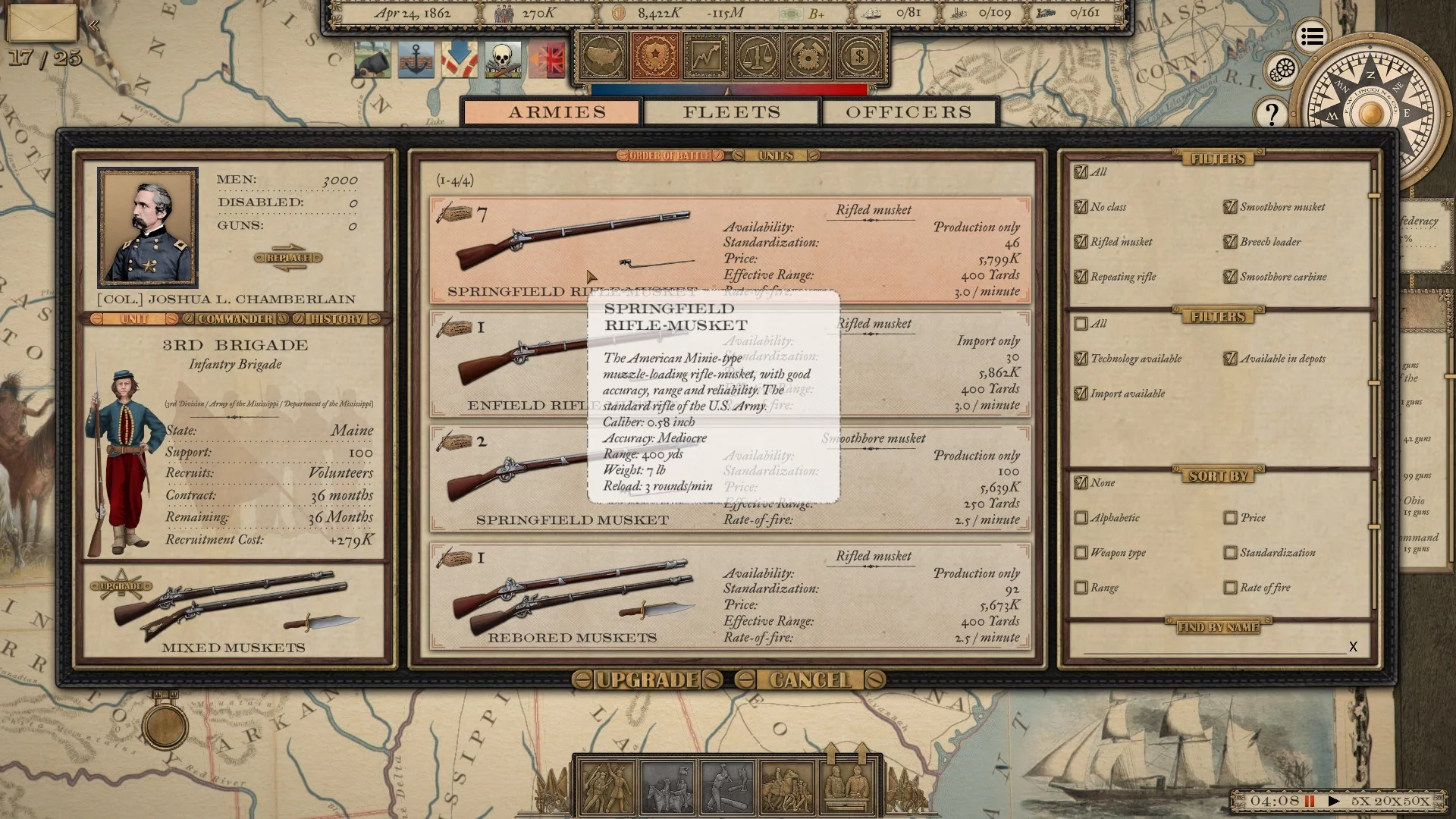 Изображение игры: Grand Tactician: The Civil War (1861-1865)