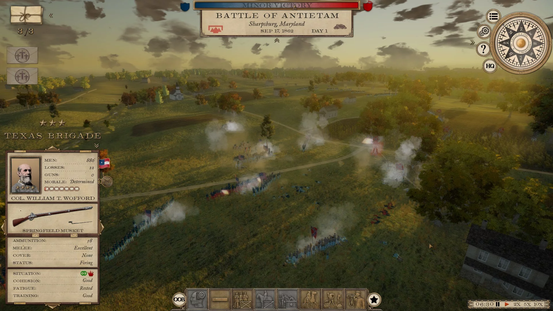 Изображение игры: Grand Tactician: The Civil War (1861-1865)
