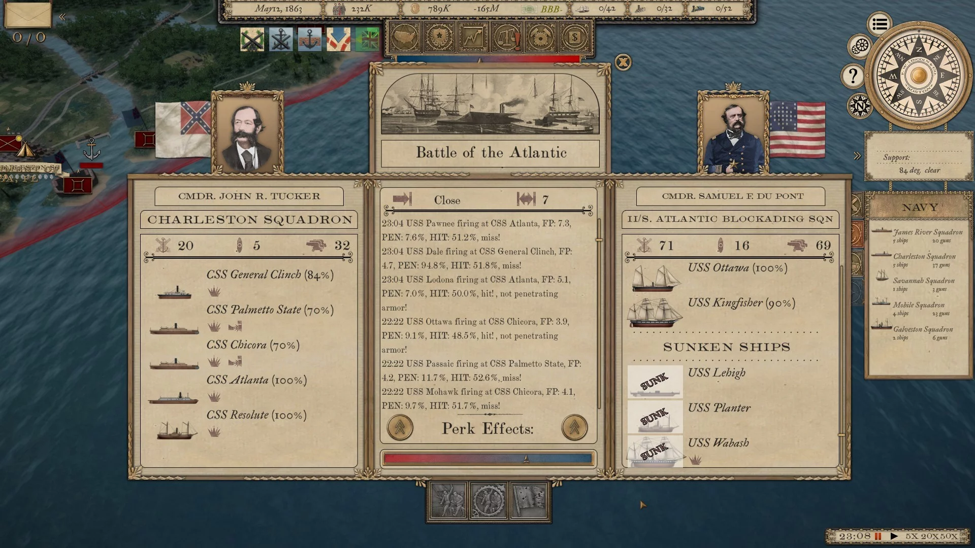Изображение игры: Grand Tactician: The Civil War (1861-1865)