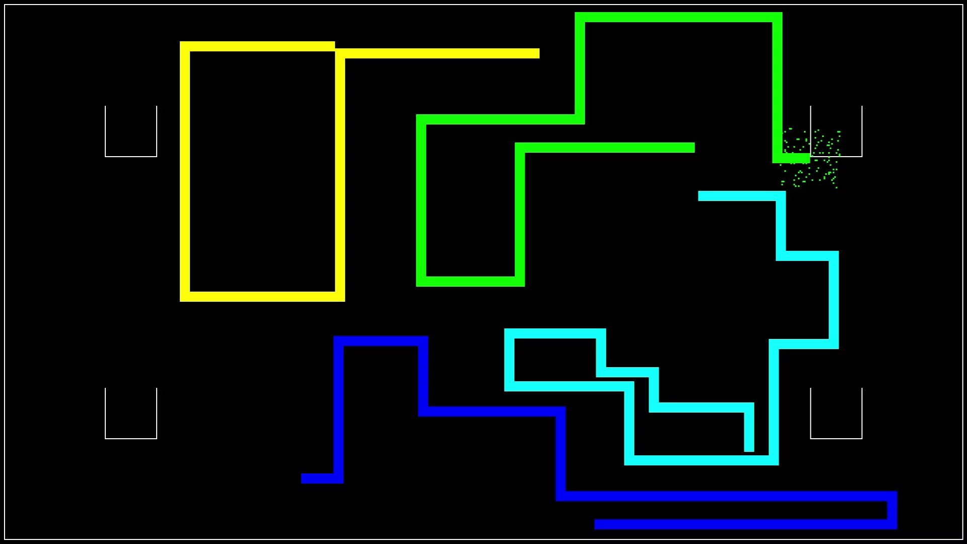 Изображение игры: Simple Light Cycles
