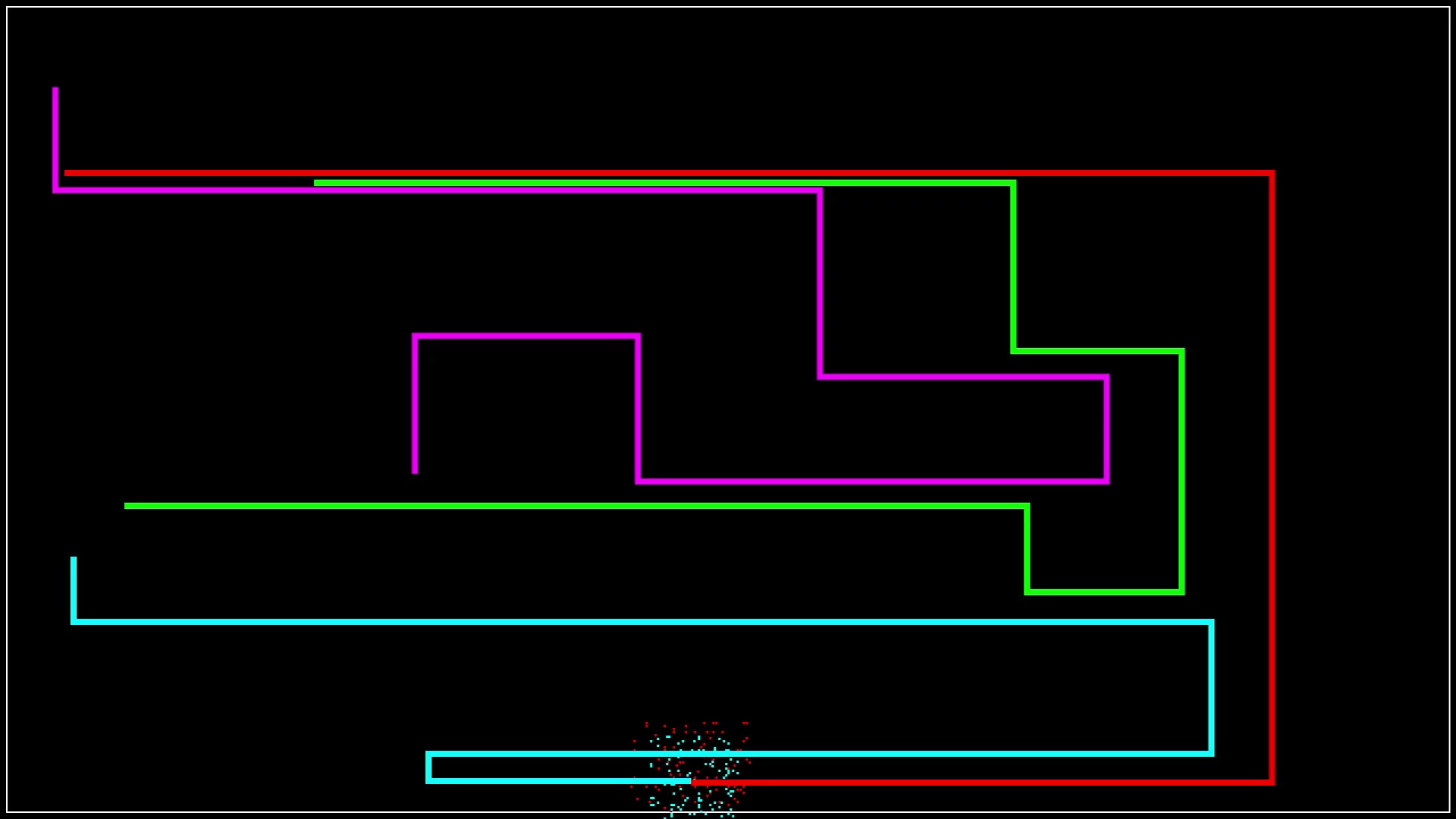 Изображение игры: Simple Light Cycles