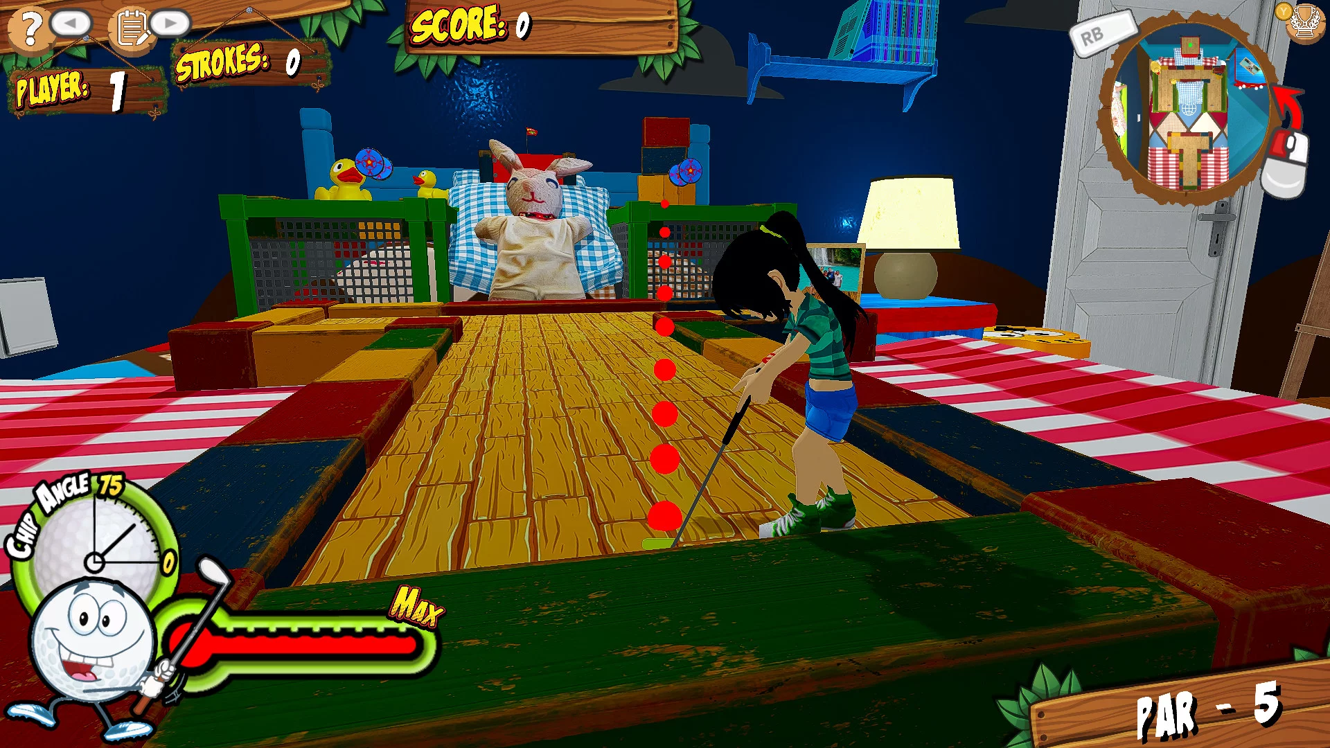 Изображение игры: RD's Adventure Mini Golf