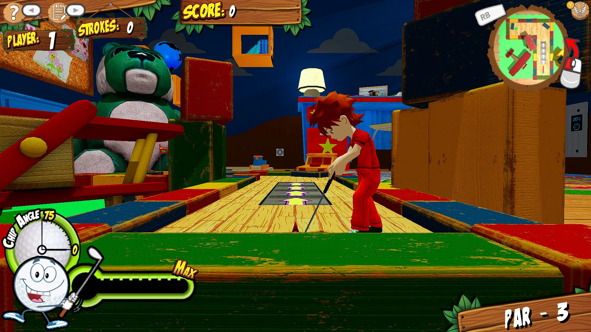 Изображение игры: RD's Adventure Mini Golf