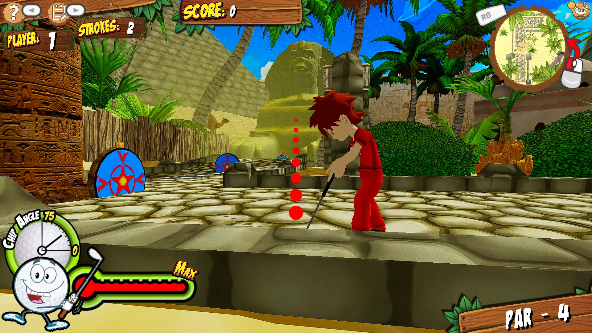 Изображение игры: RD's Adventure Mini Golf