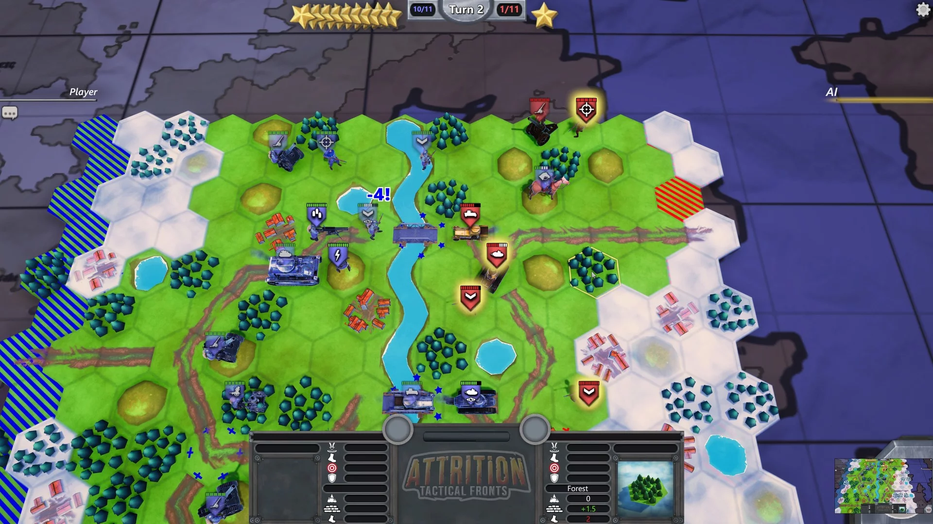 Изображение игры: Attrition: Tactical Fronts