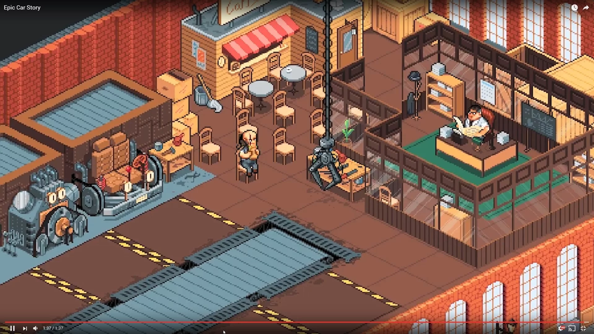 Изображение игры: Epic Car Factory
