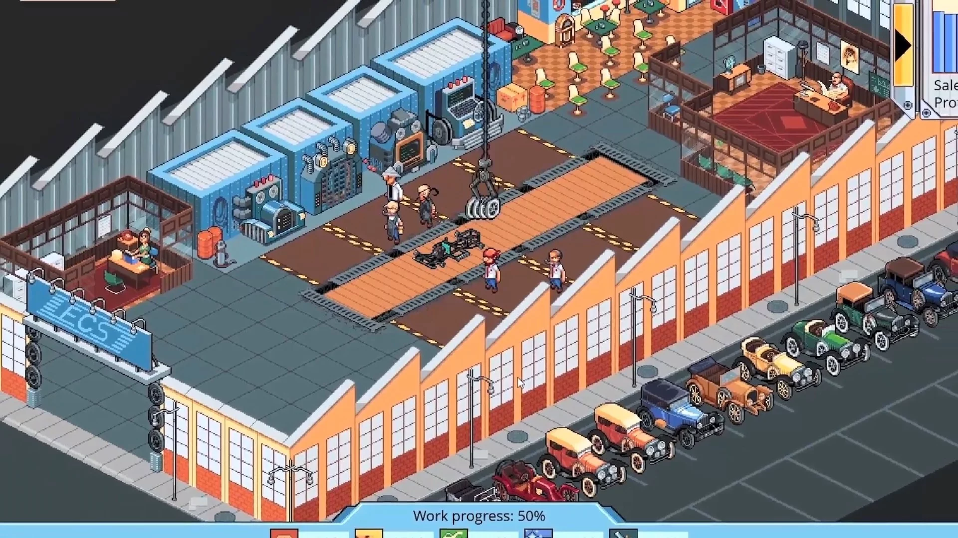 Изображение игры: Epic Car Factory