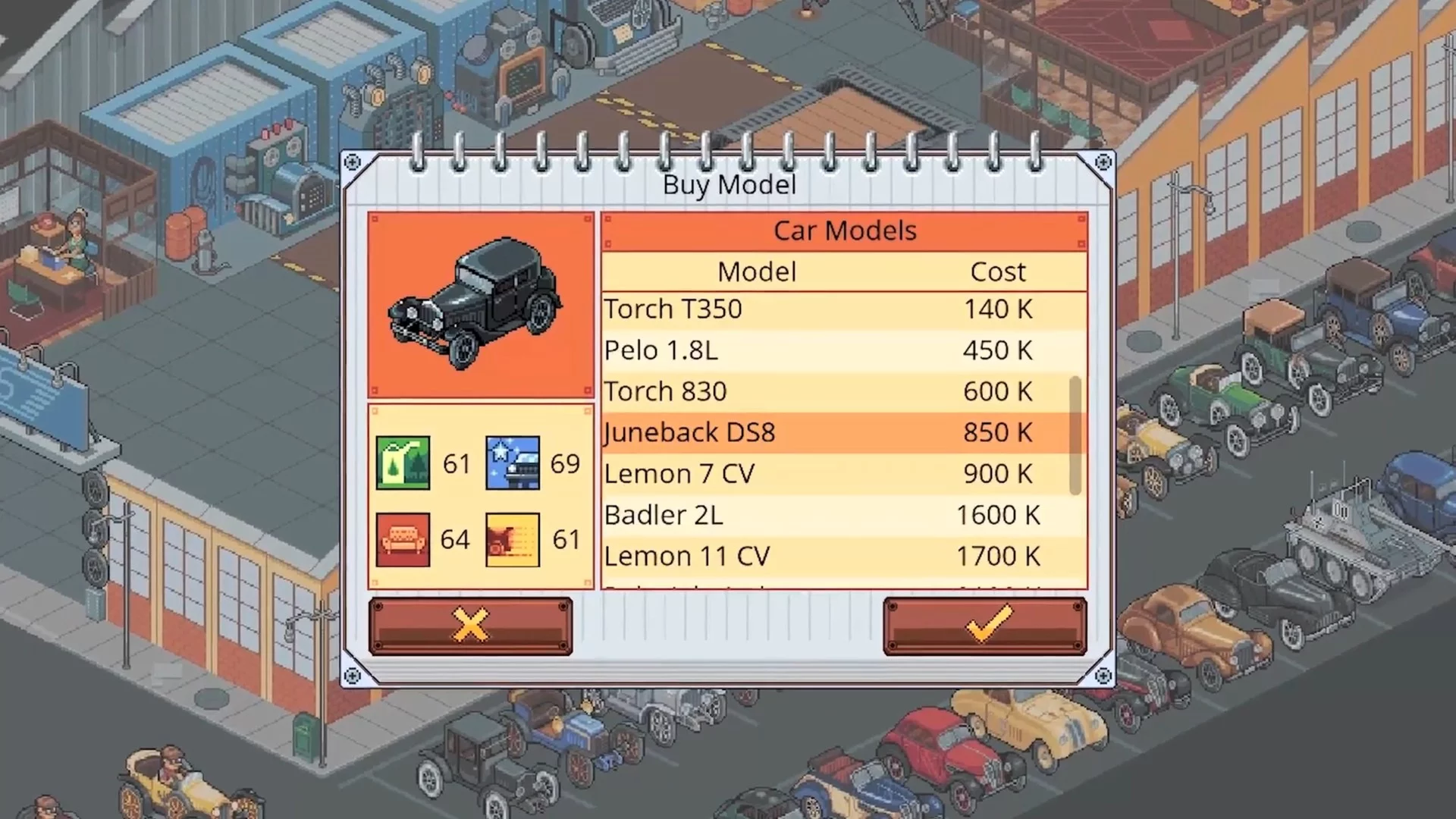 Изображение игры: Epic Car Factory