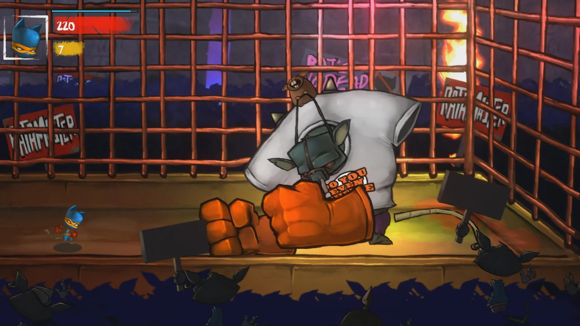 Изображение игры: Claws of Furry