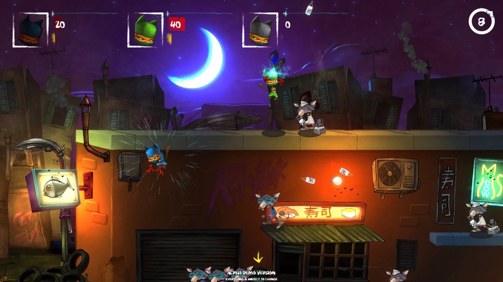 Изображение игры: Claws of Furry