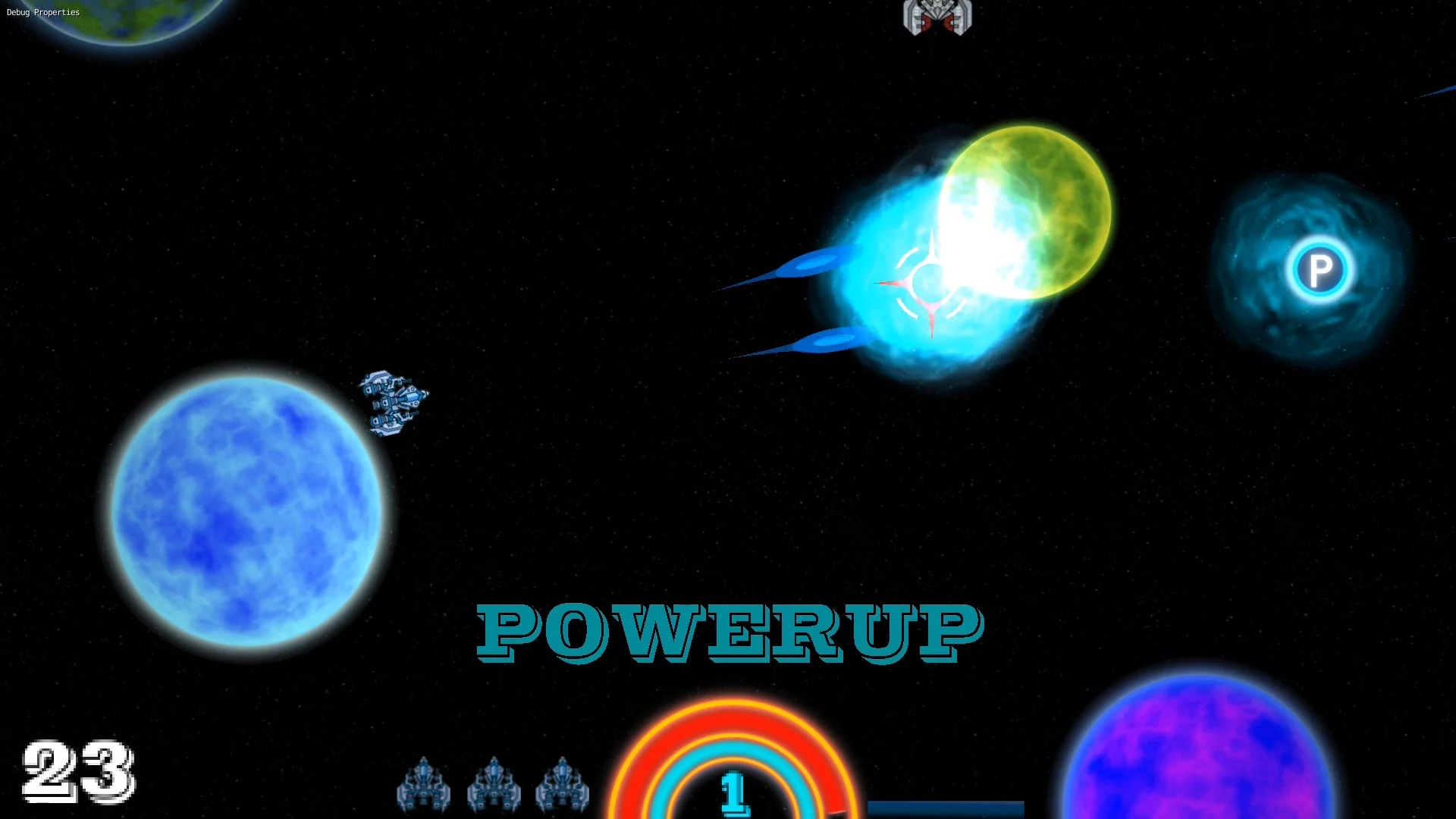 Изображение игры: Space Hit