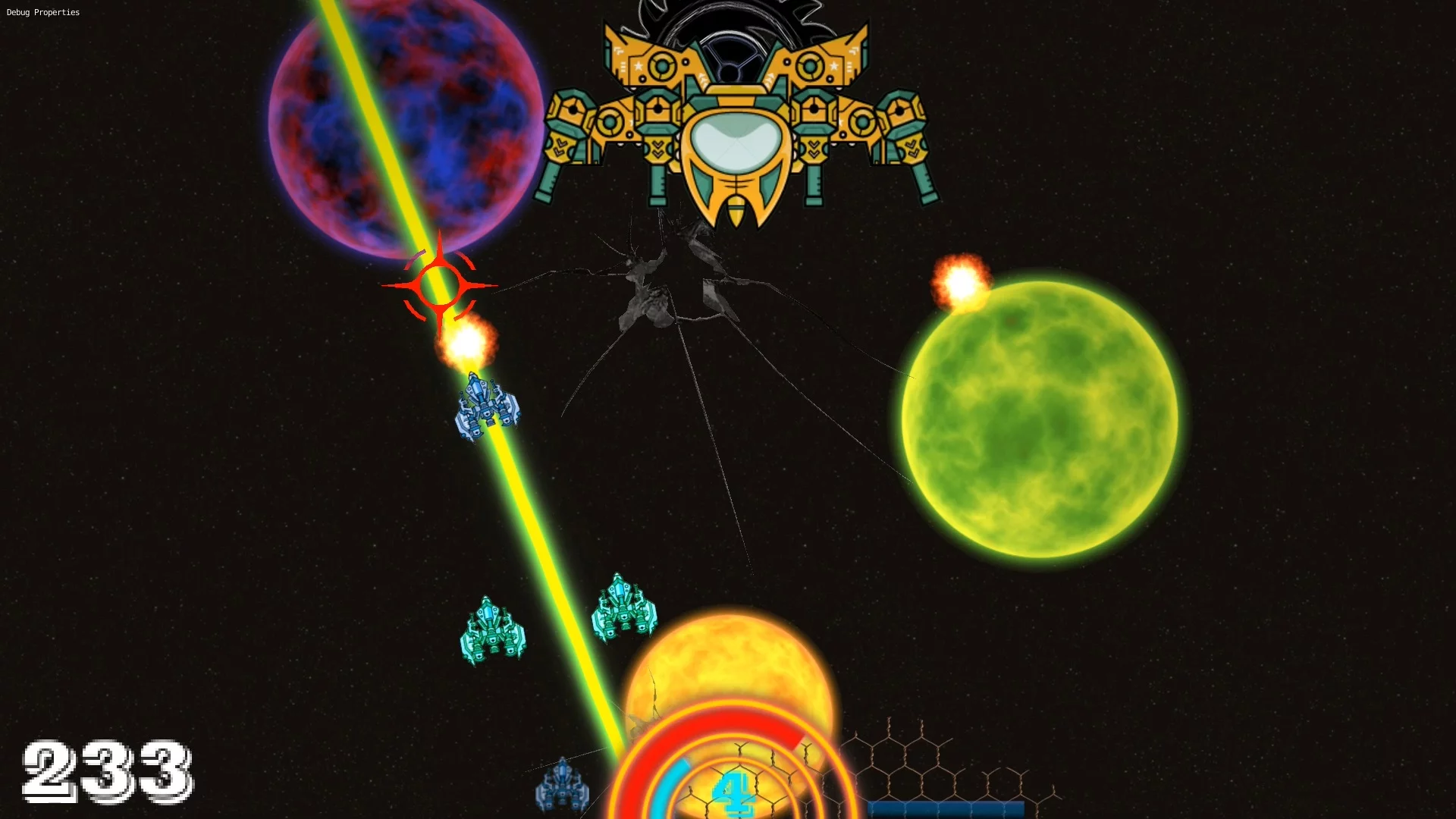 Изображение игры: Space Hit