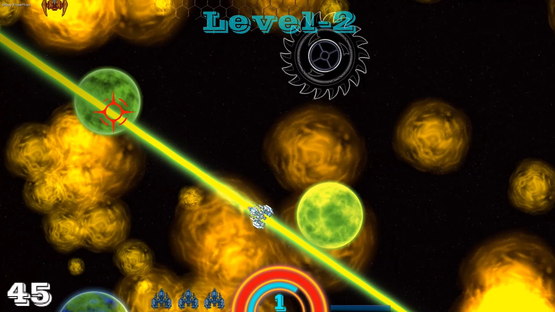 Изображение игры: Space Hit