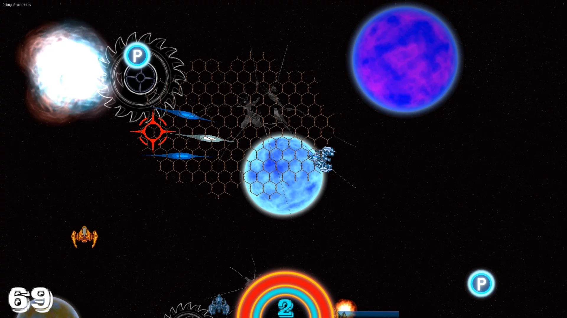 Изображение игры: Space Hit