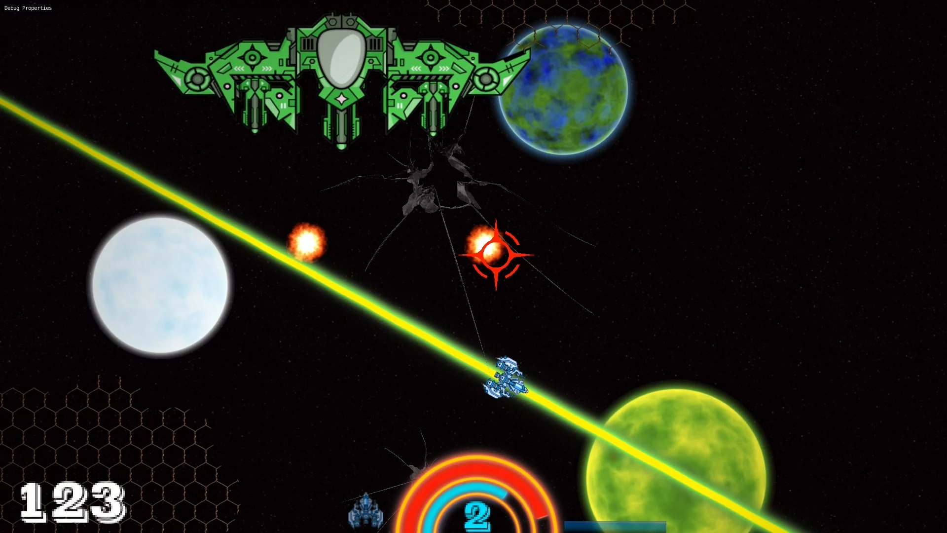 Изображение игры: Space Hit