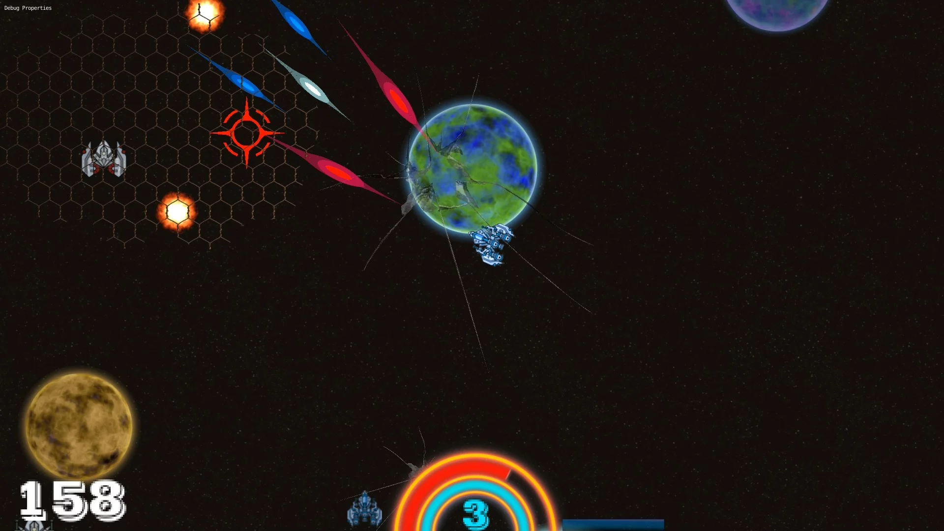 Изображение игры: Space Hit