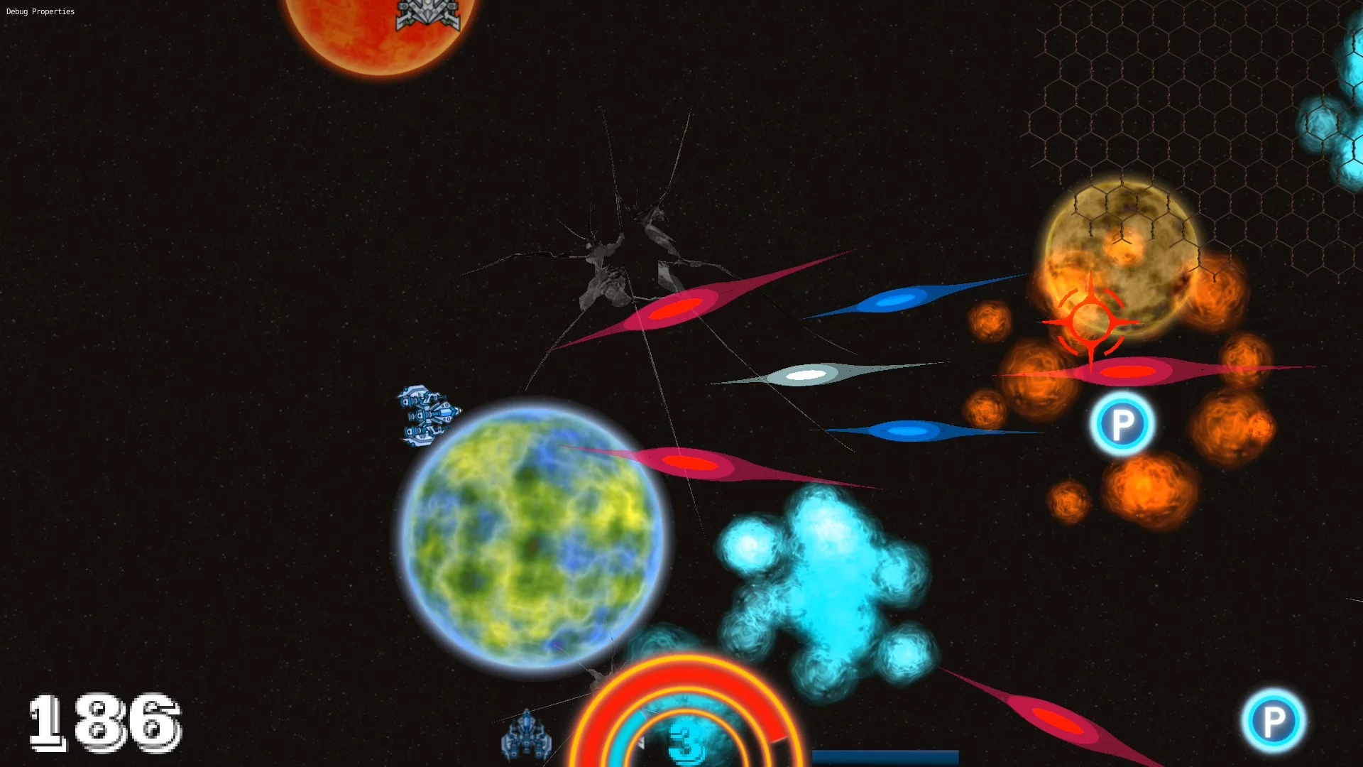 Изображение игры: Space Hit