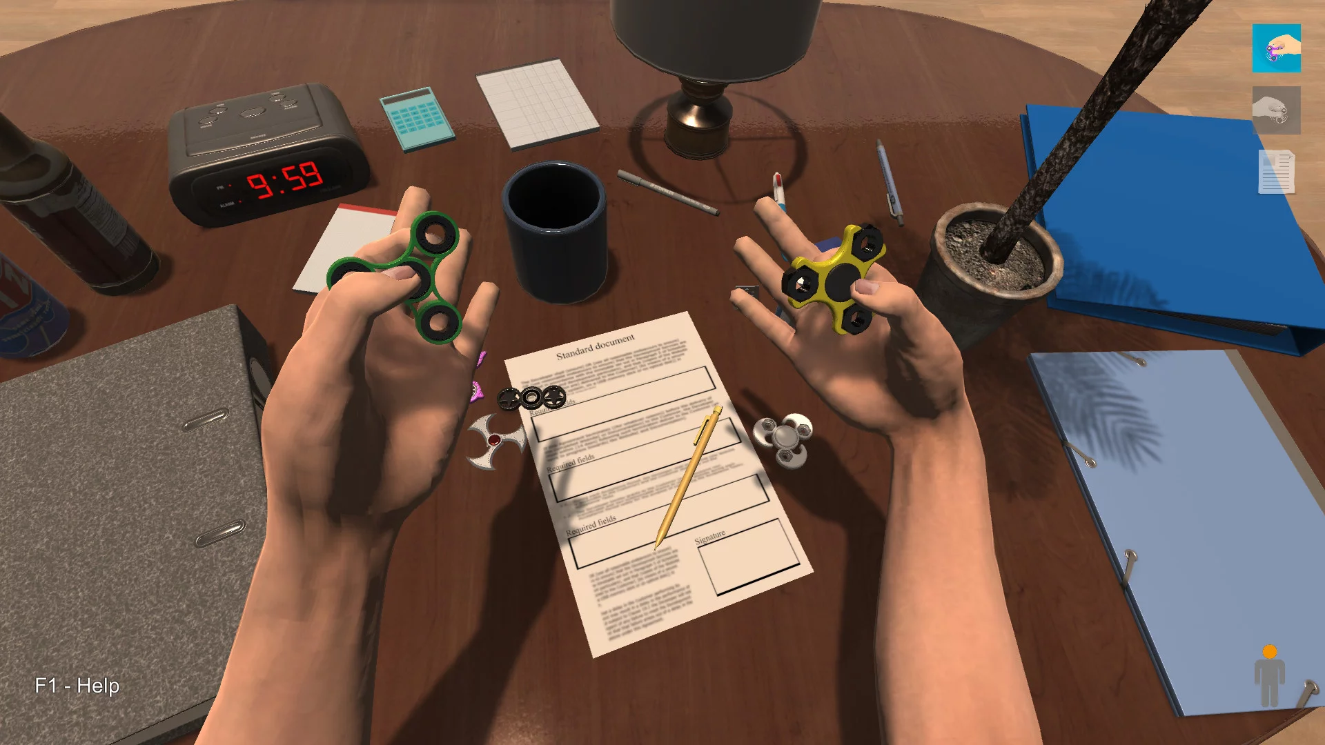 Изображение игры: Hand Simulator