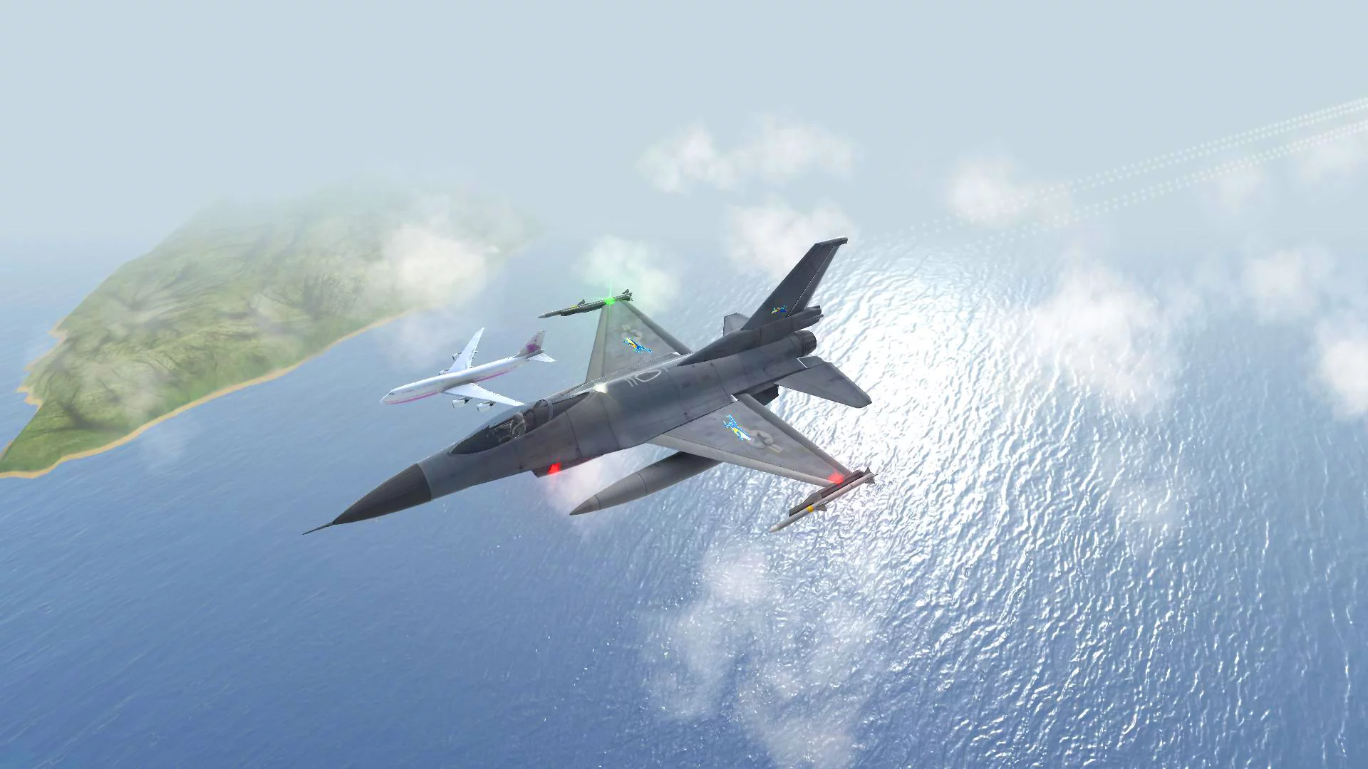 Изображение игры: Take Off - The Flight Simulator
