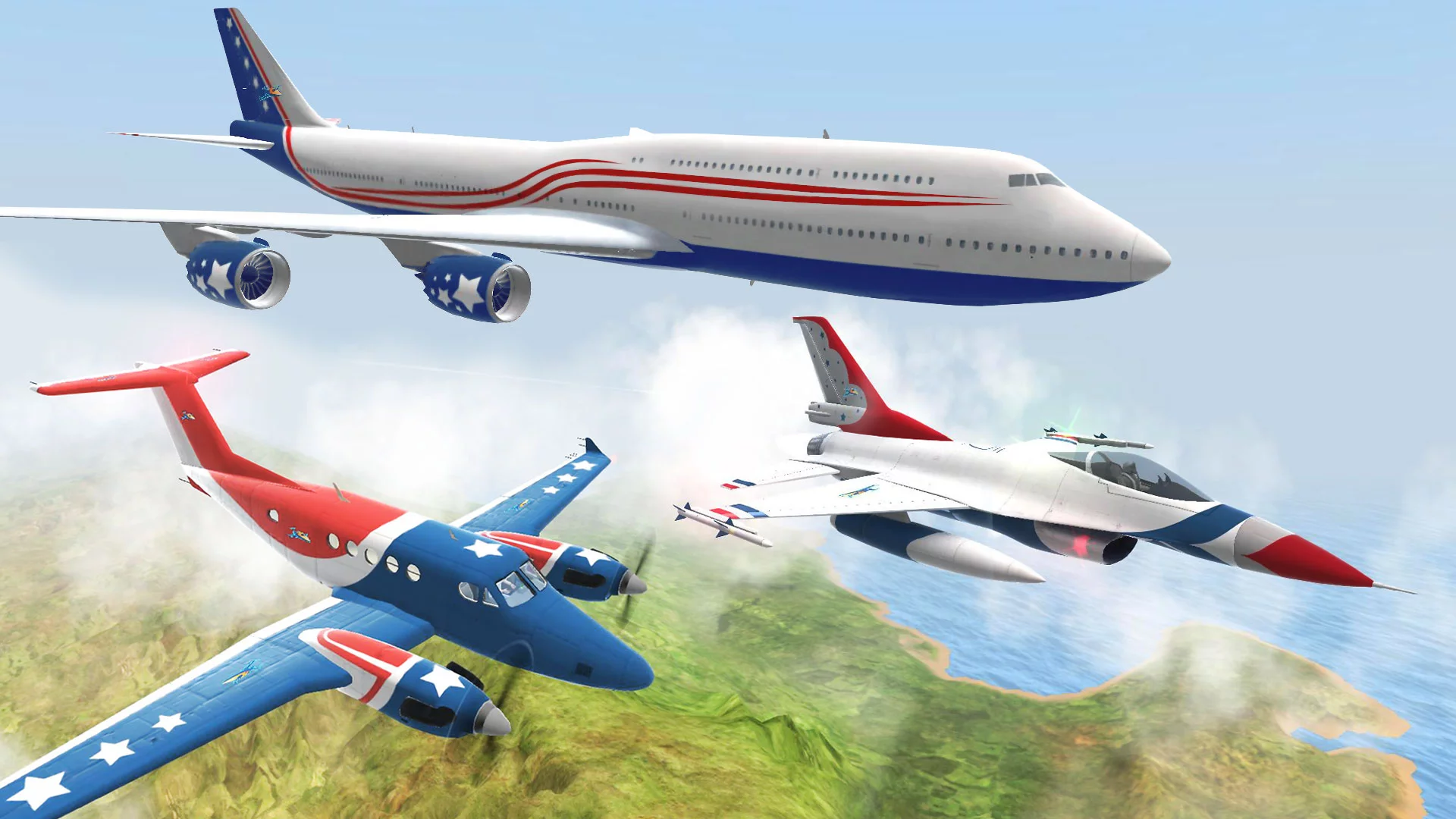 Изображение игры: Take Off - The Flight Simulator