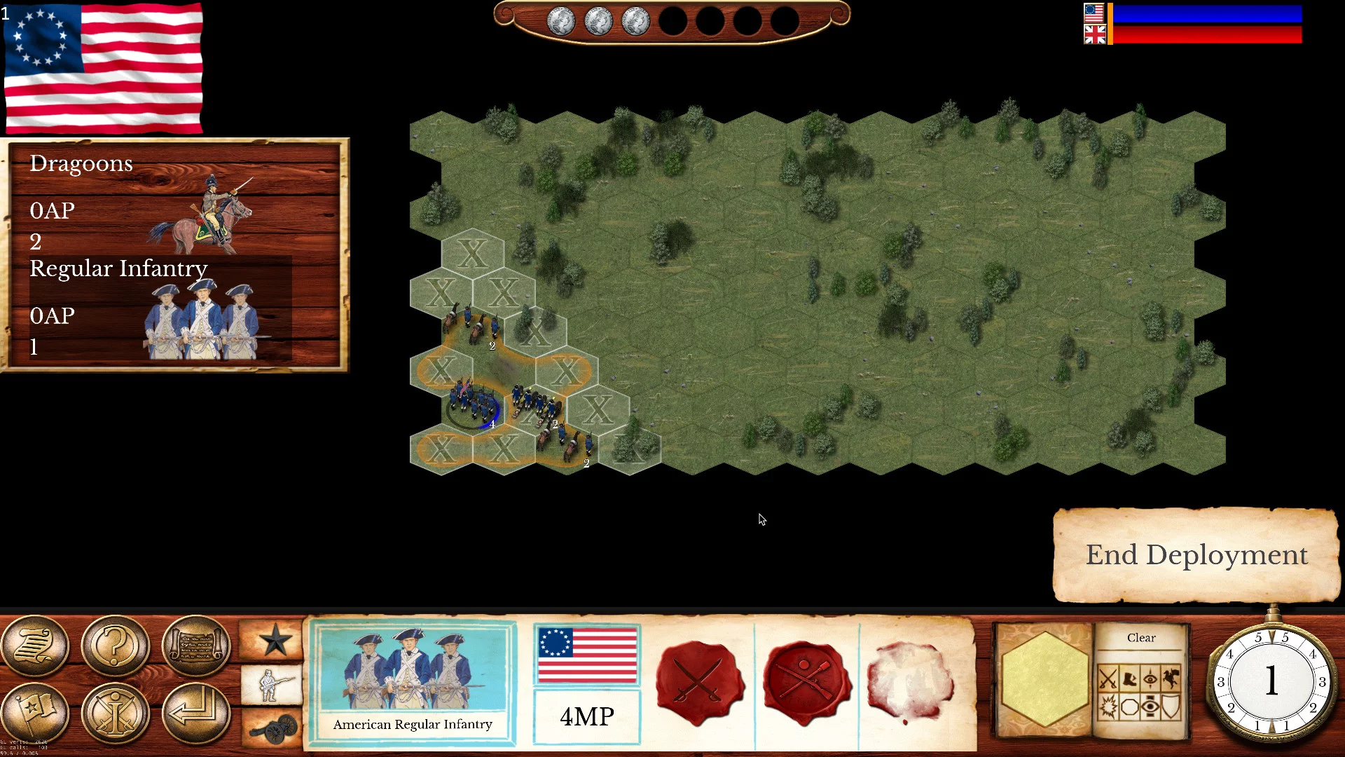 Изображение игры: Hold the Line: The American Revolution