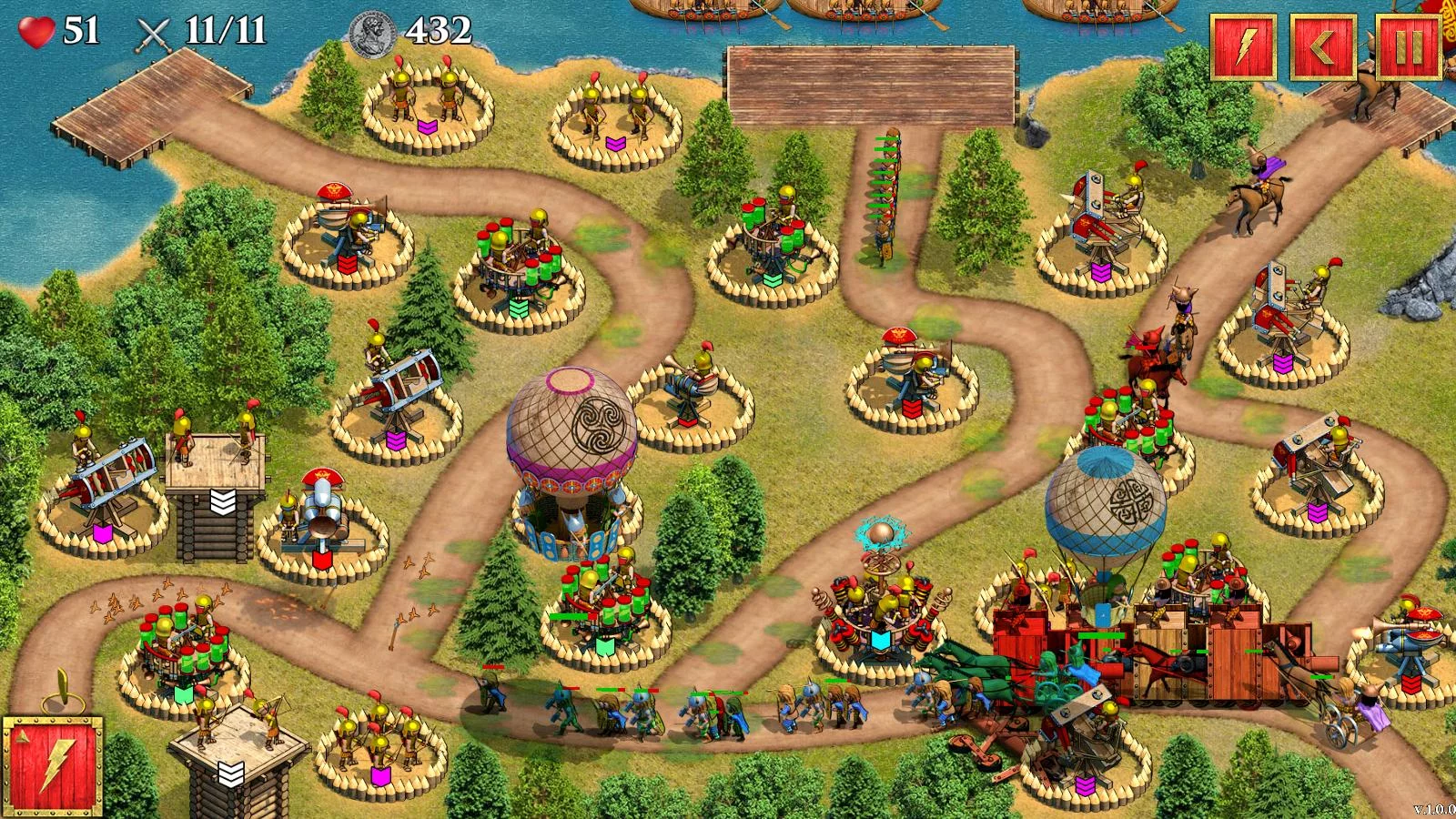 Изображение игры: Defense of Roman Britain
