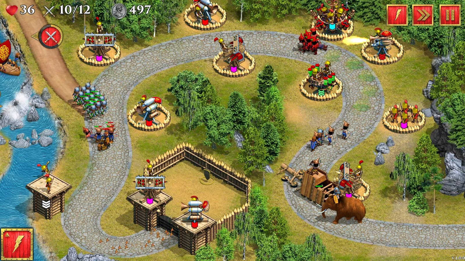 Изображение игры: Defense of Roman Britain