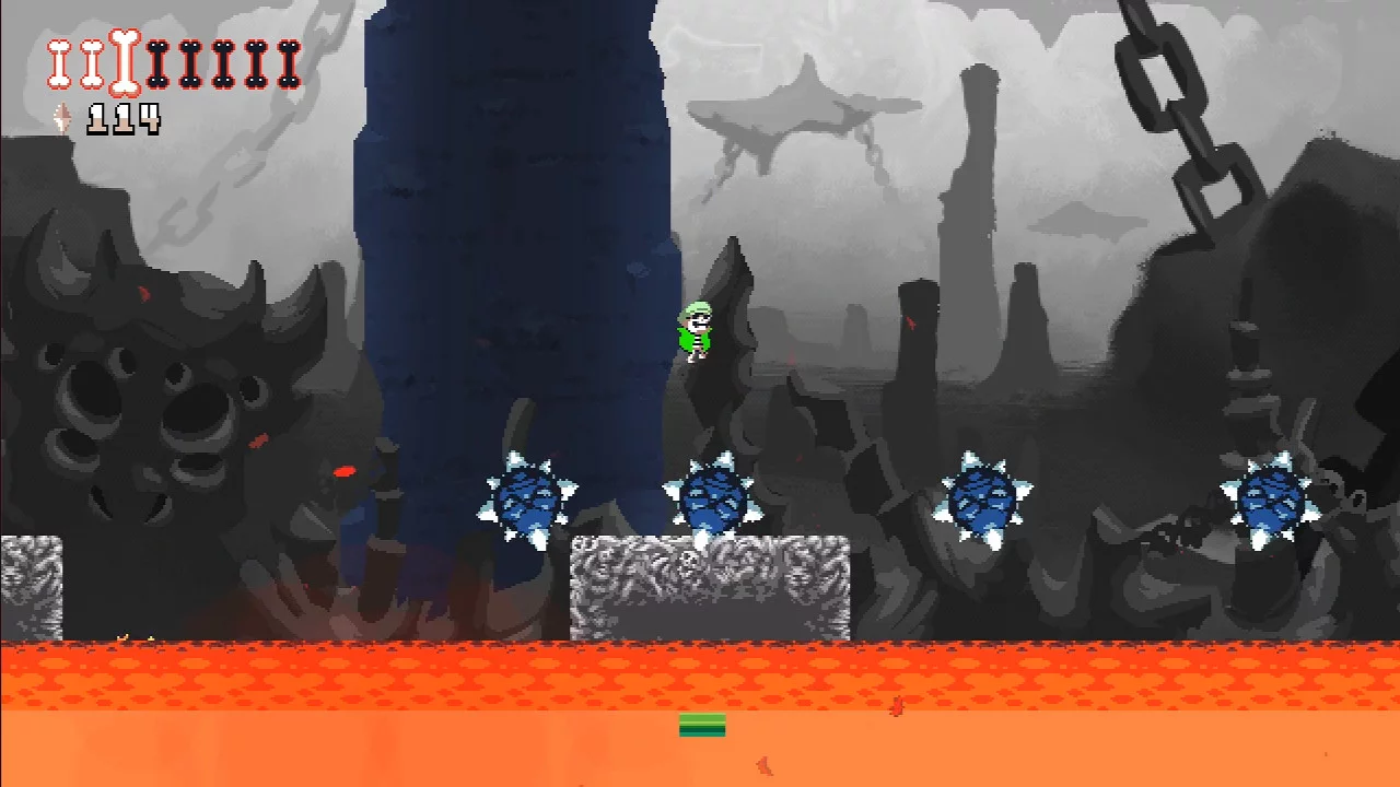 Изображение игры: Skeleton Boomerang