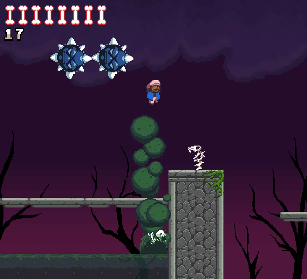 Изображение игры: Skeleton Boomerang
