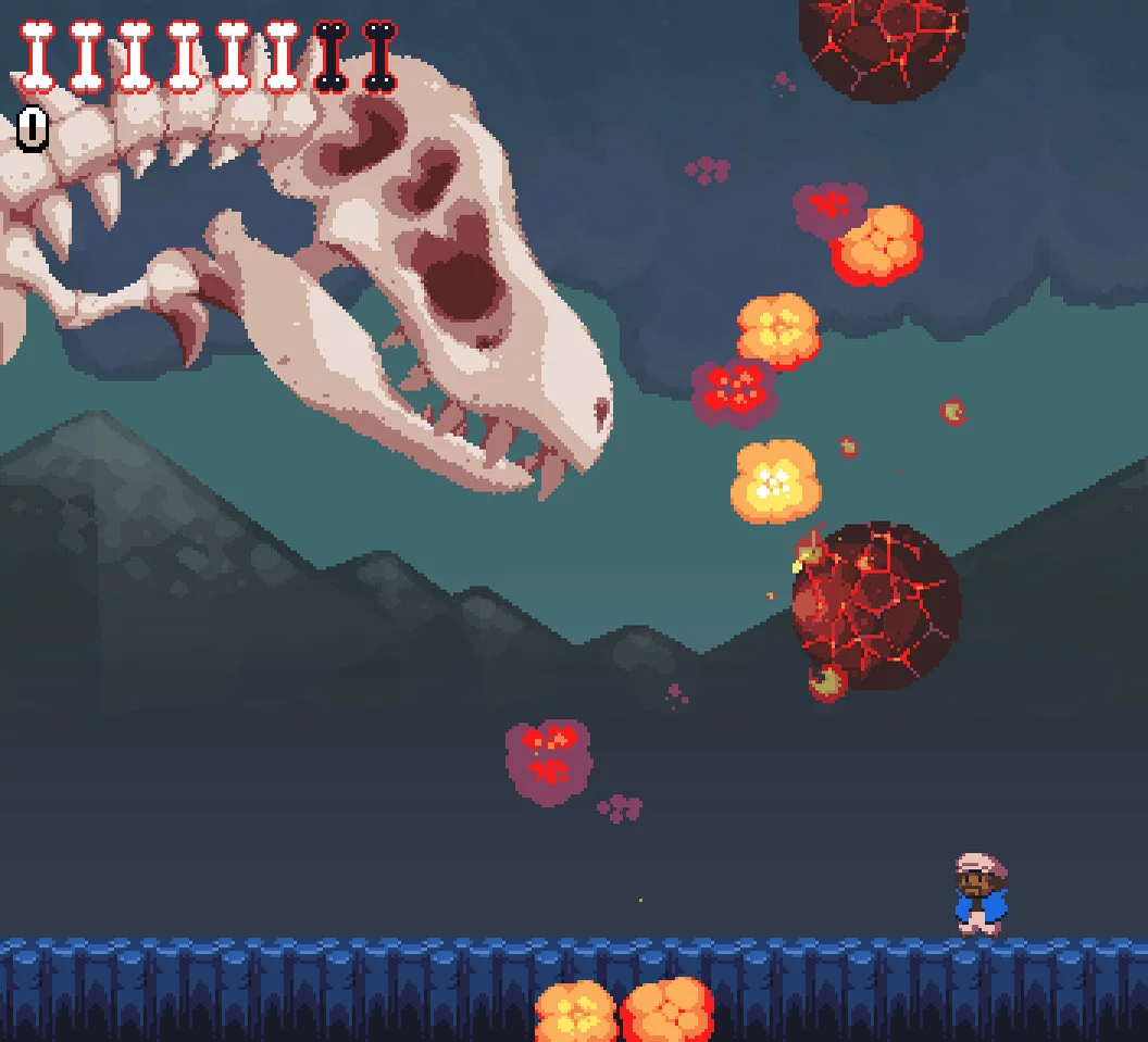 Изображение игры: Skeleton Boomerang