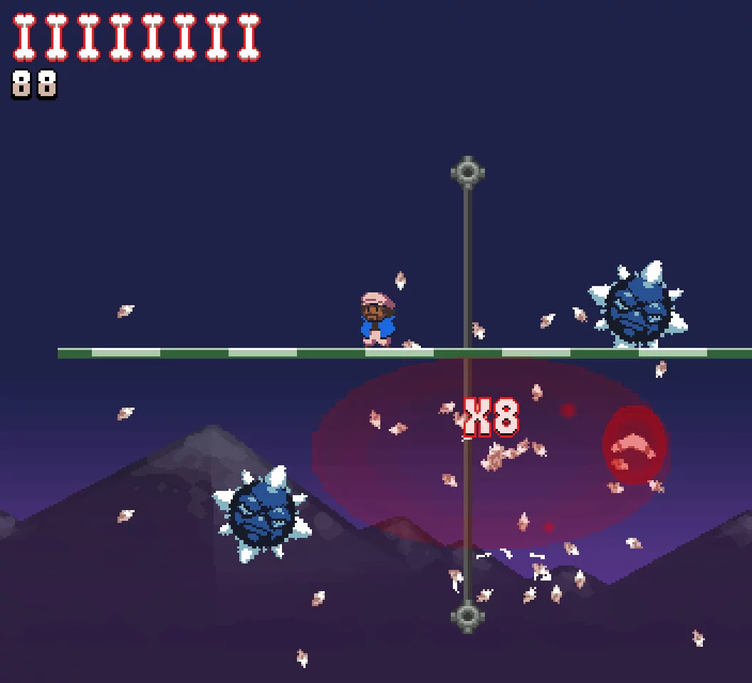 Изображение игры: Skeleton Boomerang