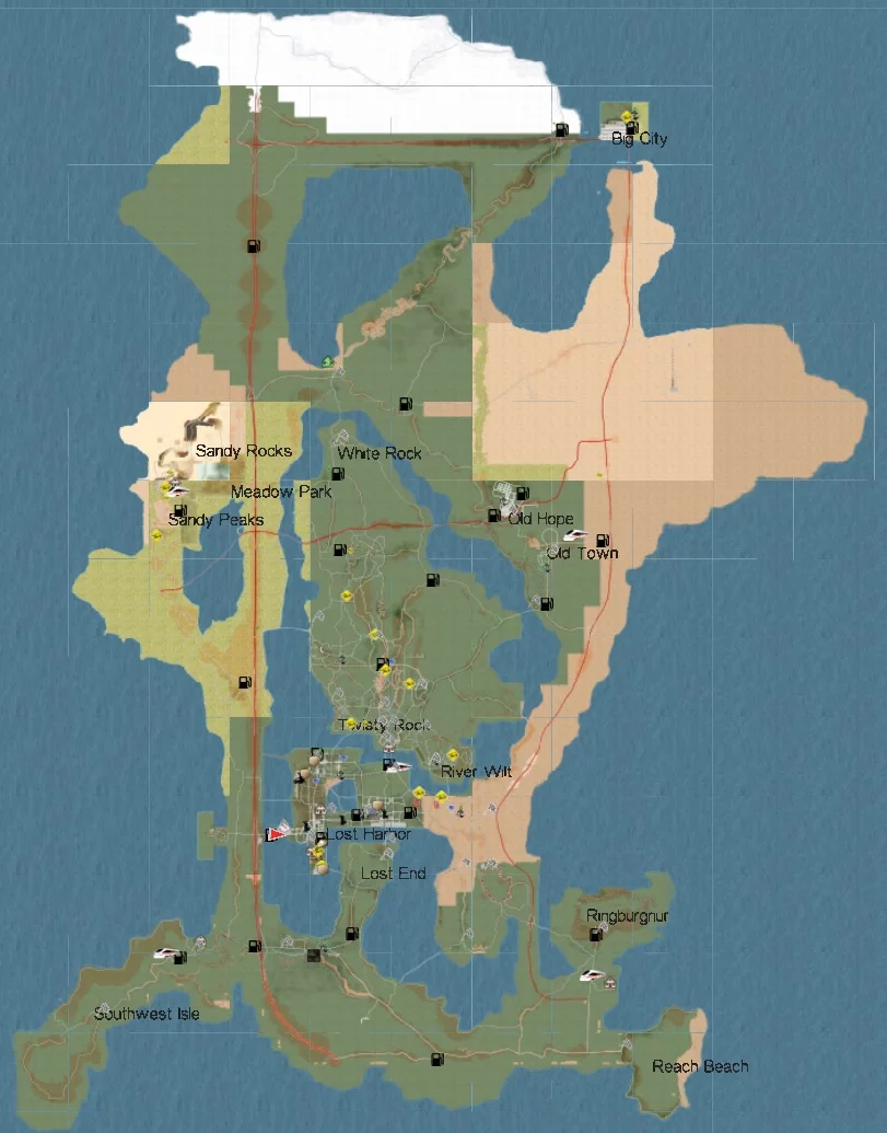 Изображение игры: Drive Isle