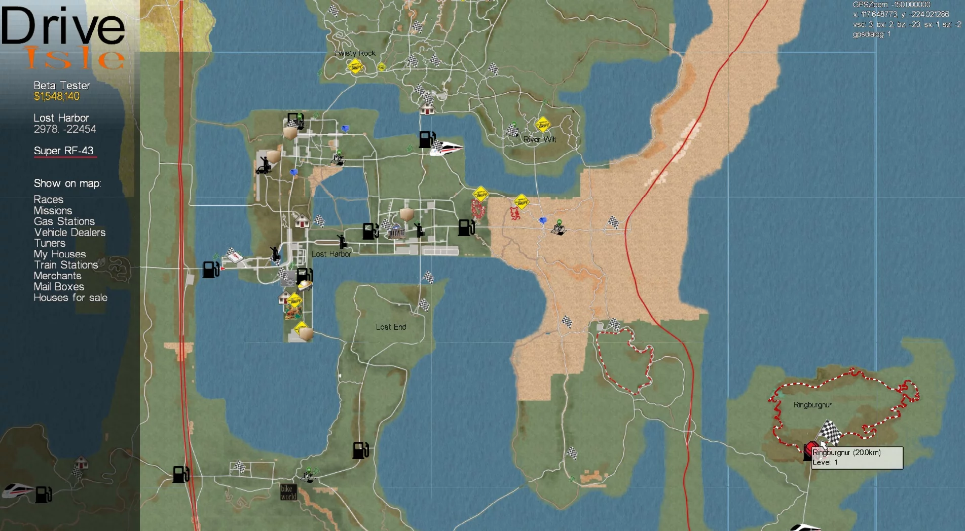 Изображение игры: Drive Isle