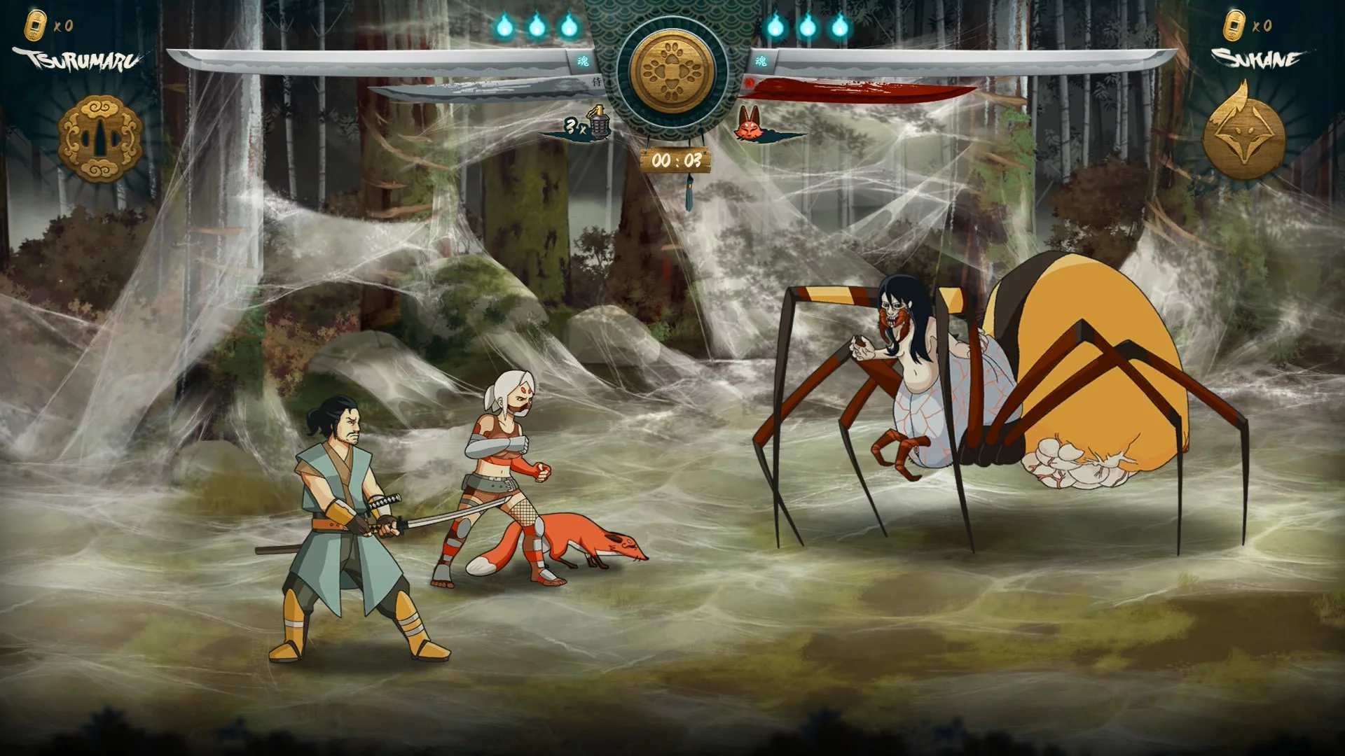 Изображение игры: Samurai Riot Definitive Edition
