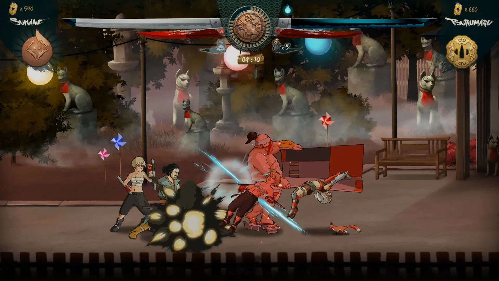 Изображение игры: Samurai Riot Definitive Edition