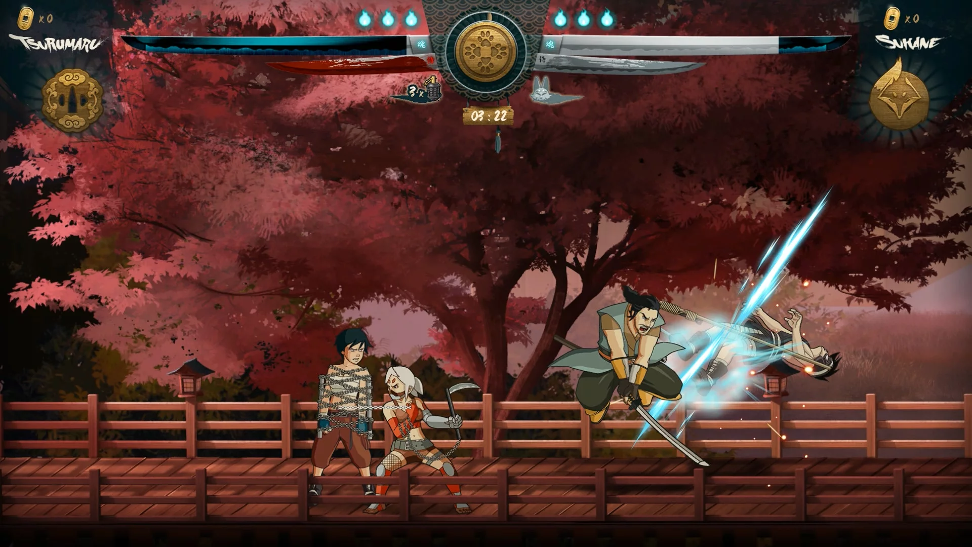Изображение игры: Samurai Riot Definitive Edition