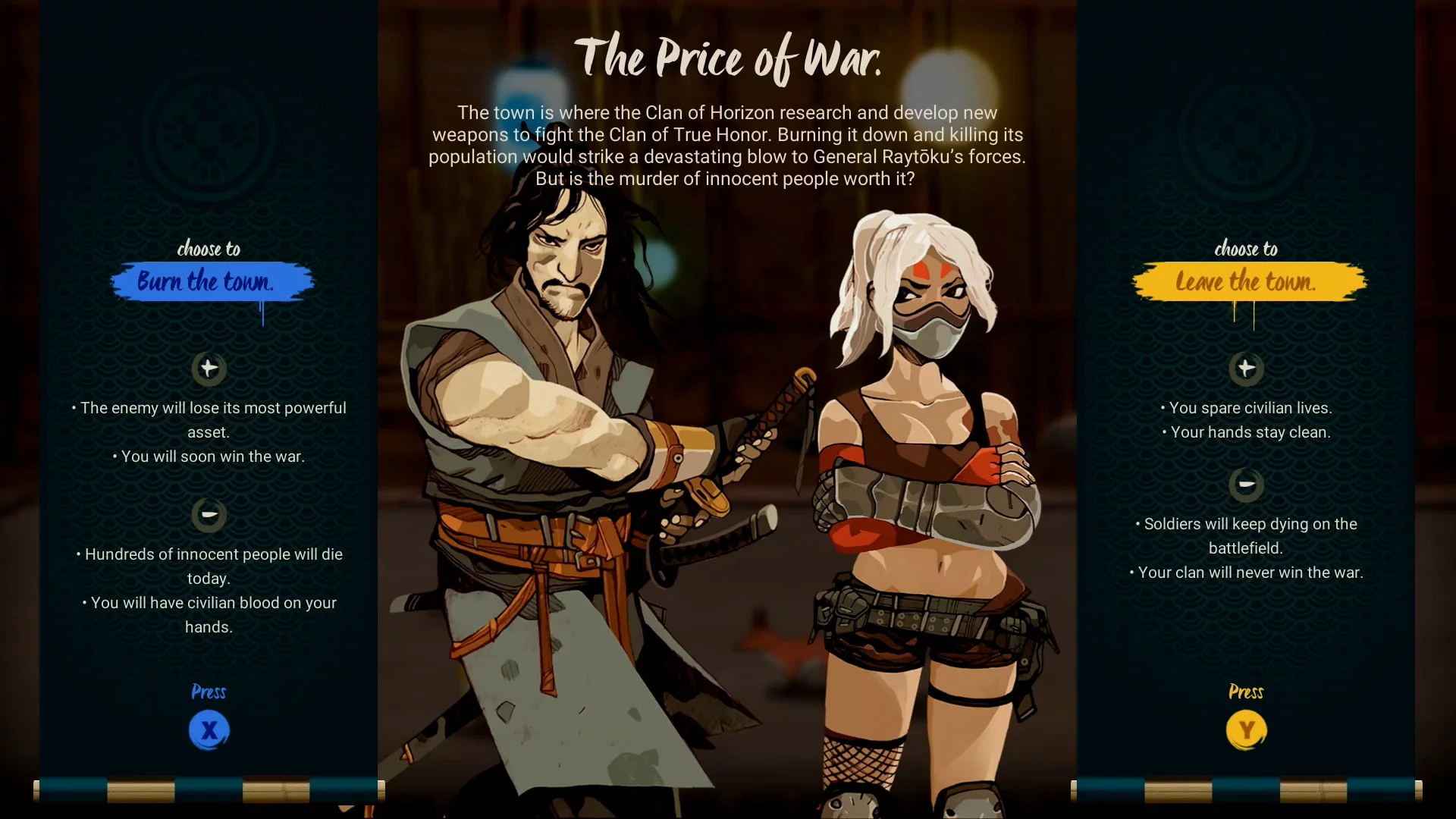 Изображение игры: Samurai Riot Definitive Edition