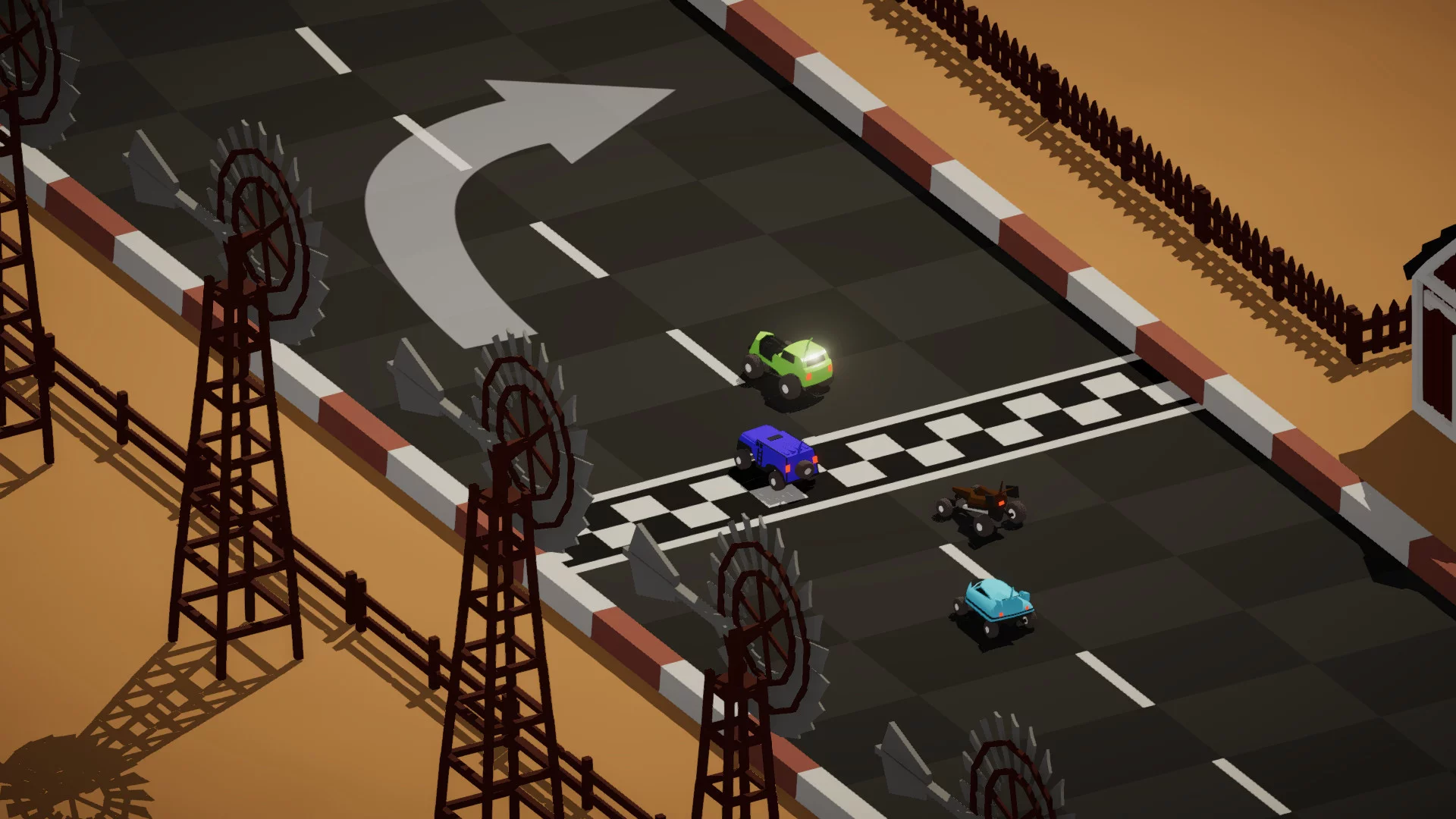 Изображение игры: Omega Racers