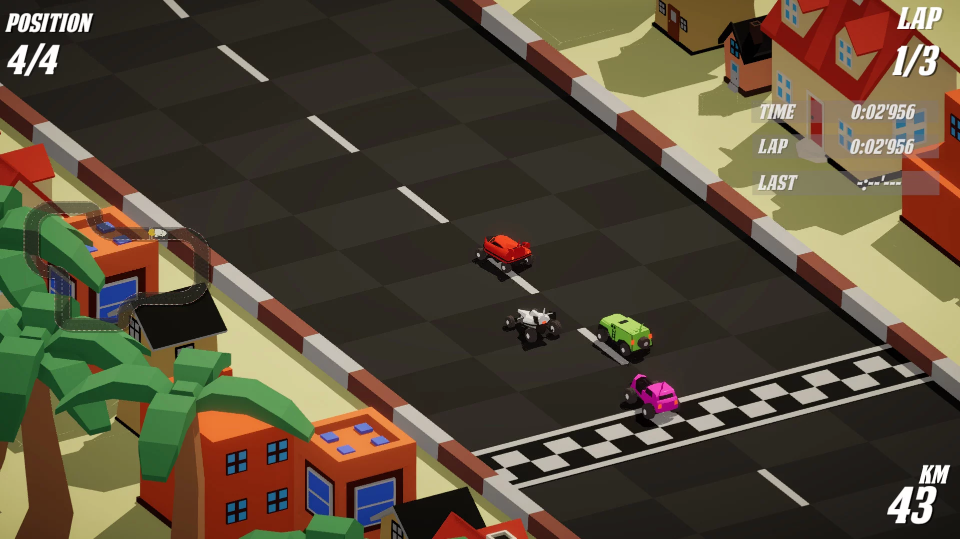 Изображение игры: Omega Racers
