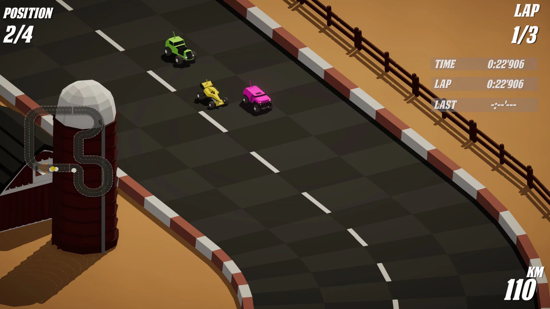 Изображение игры: Omega Racers
