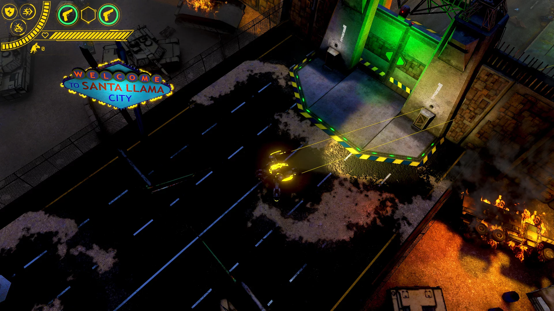 Изображение игры: Vicious Attack Llama Apocalypse
