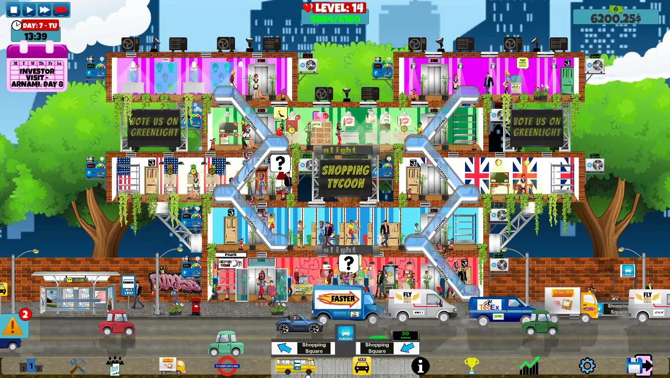 Изображение игры: Shopping Tycoon