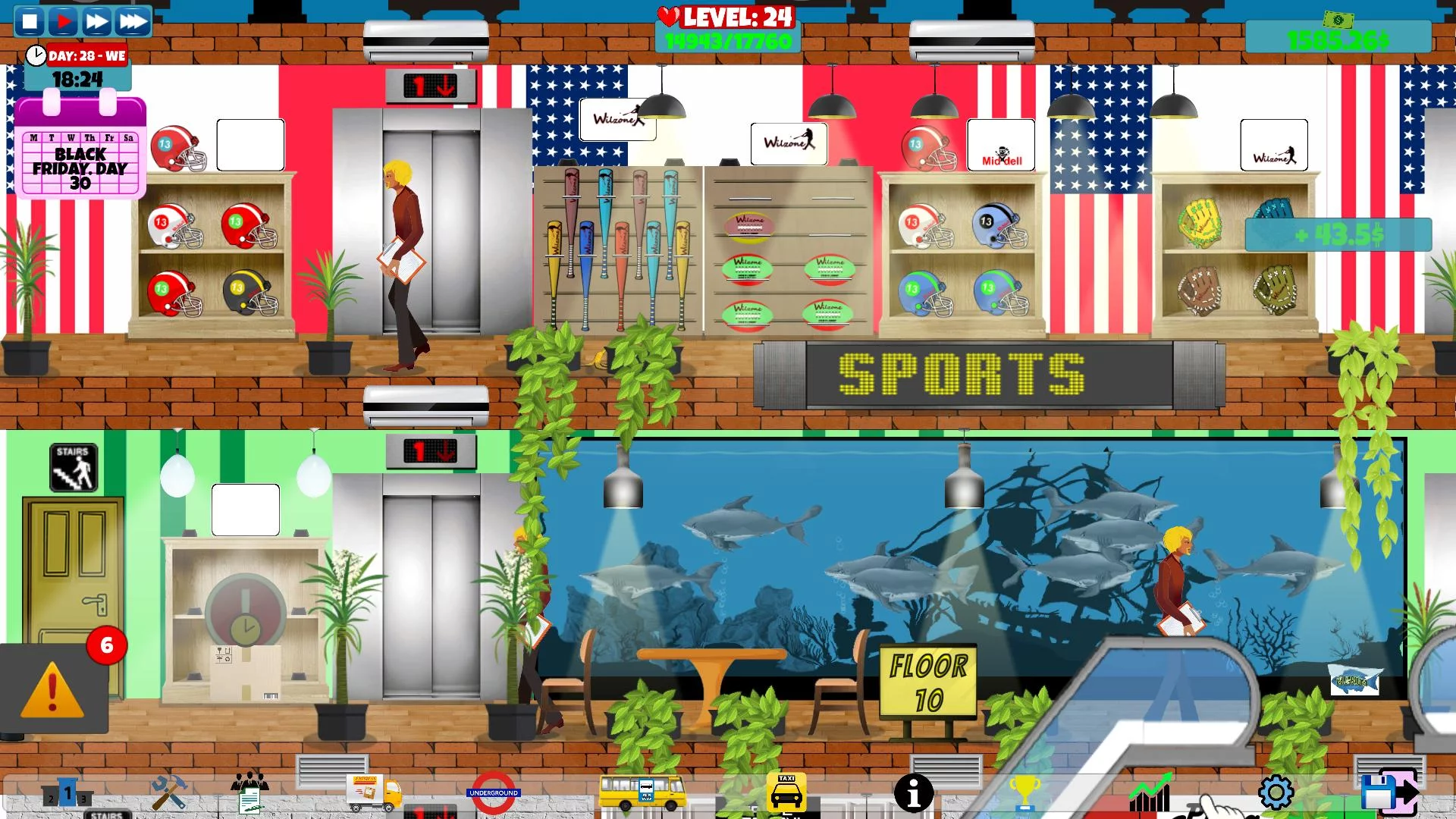 Изображение игры: Shopping Tycoon