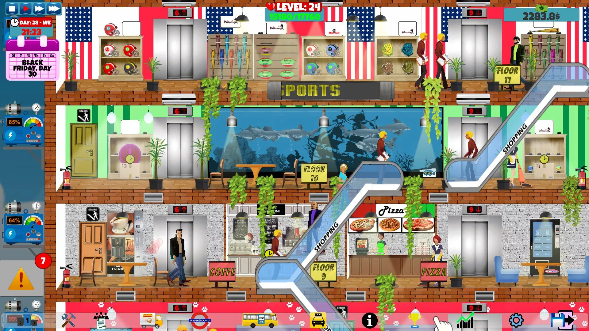 Изображение игры: Shopping Tycoon