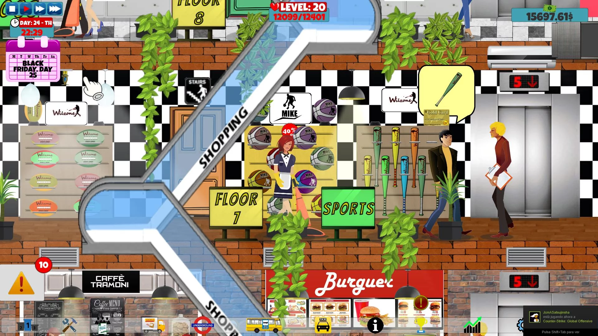 Изображение игры: Shopping Tycoon