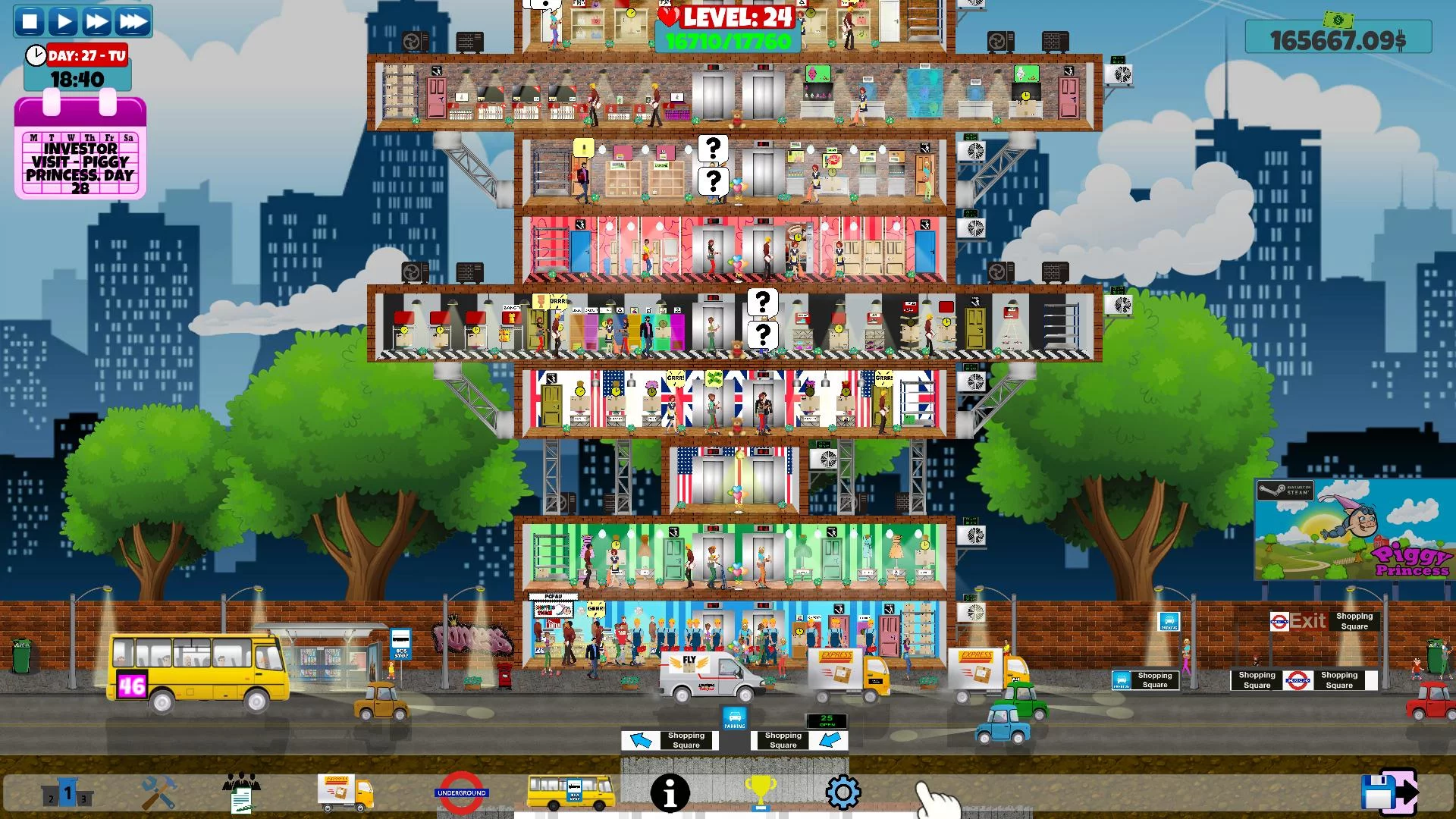 Изображение игры: Shopping Tycoon