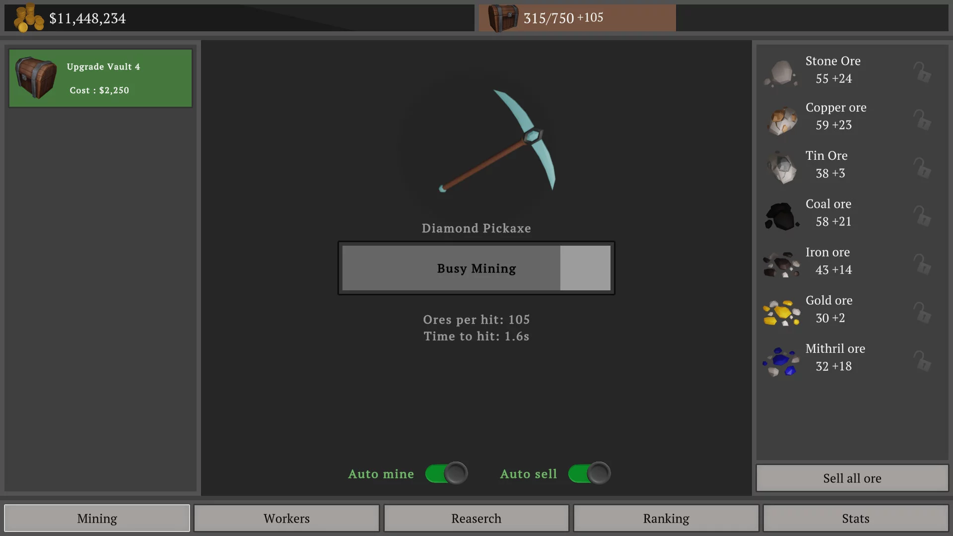 Изображение игры: A Mining Game